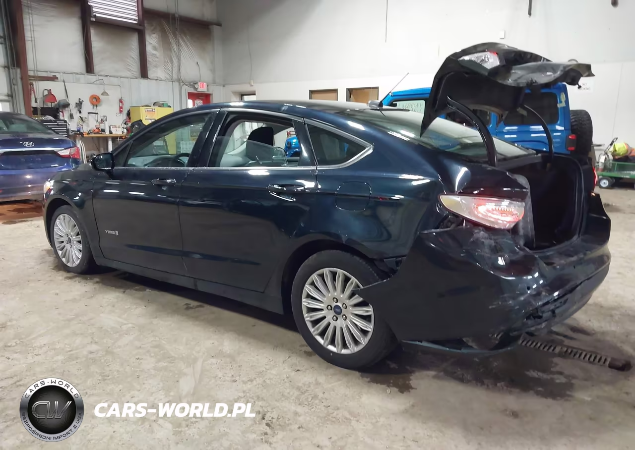 2014 Ford Fusion Hybrid Se VIN:3FA6P0LU2ER271885 - 3
