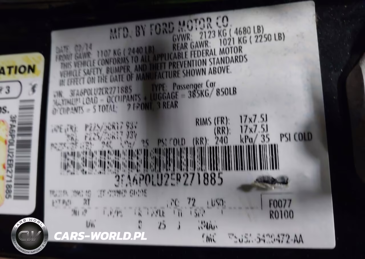 2014 Ford Fusion Hybrid Se VIN:3FA6P0LU2ER271885 - 9