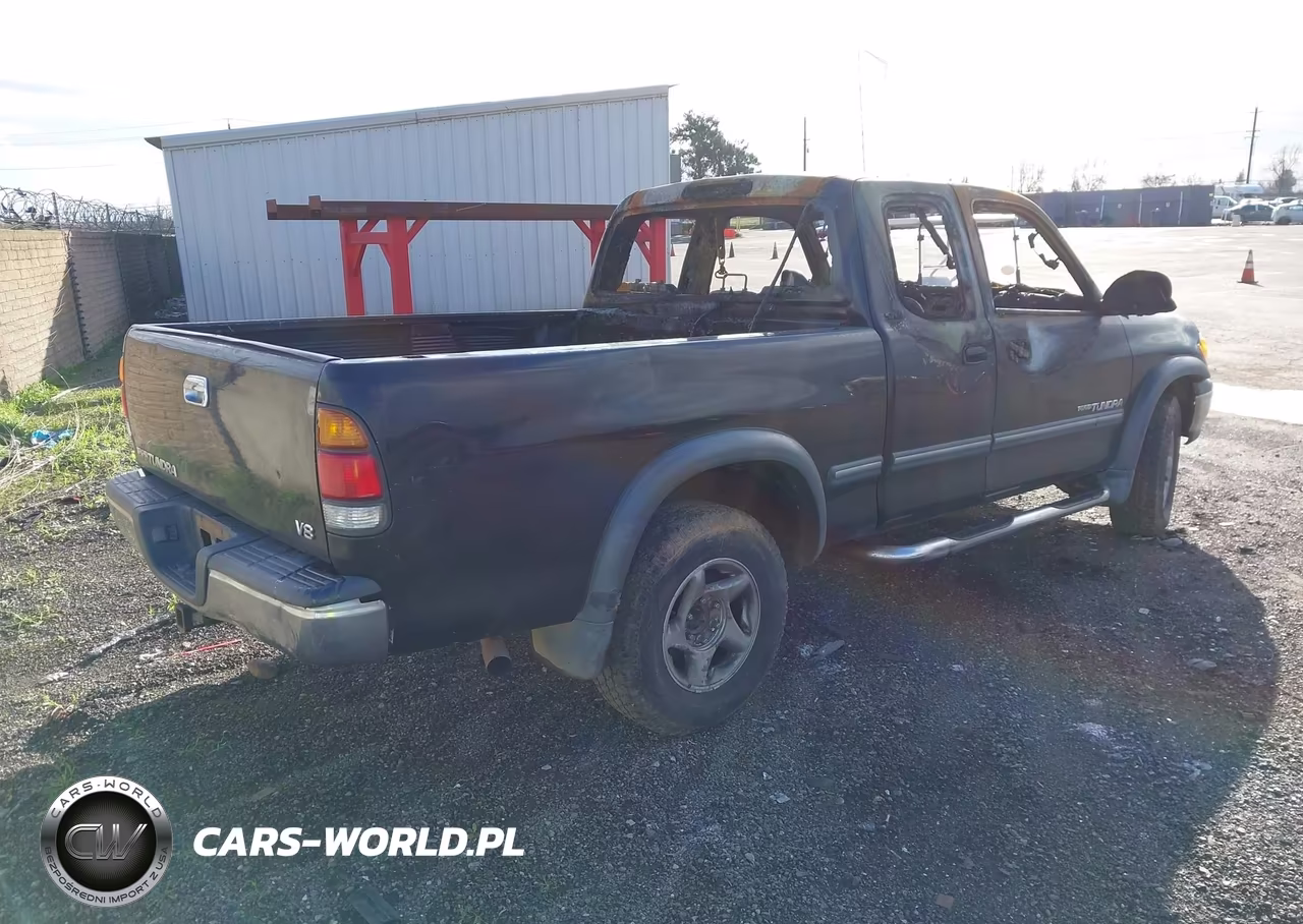 2000 Toyota Tundra Sr5 V8 VIN:5TBRT3413YS064926 - 4