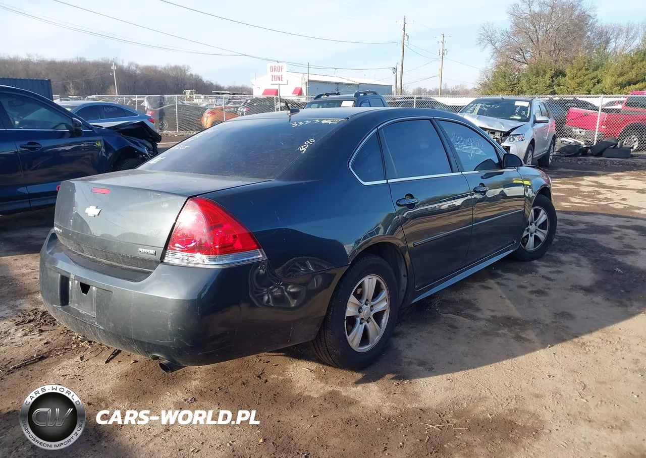 2012 Chevrolet Impala Ls VIN:2G1WF5E34C1333389 - 4