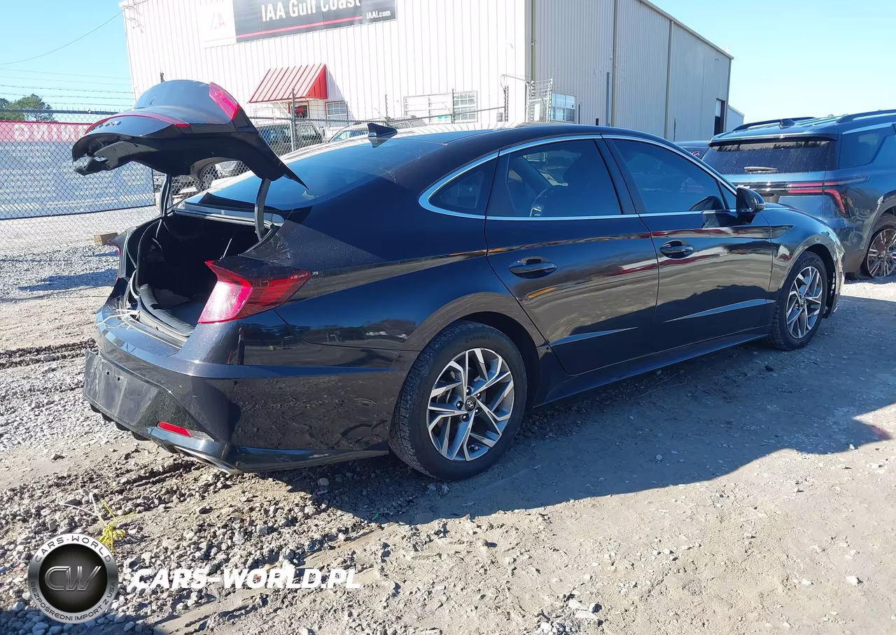 2023 Hyundai Sonata Sel VIN:KMHL64JAXPA316130 - 4