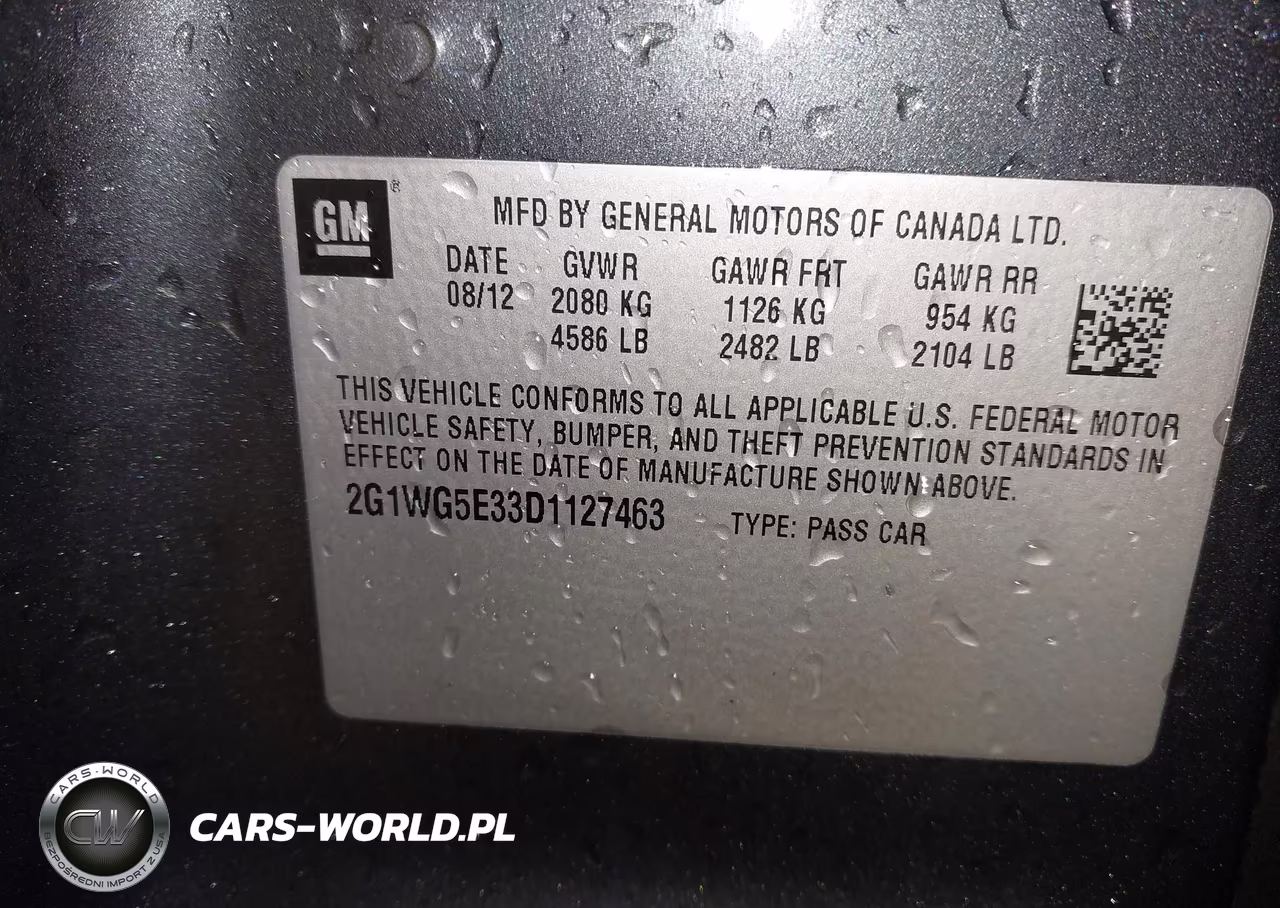 2013 Chevrolet Impala Lt VIN:2G1WG5E33D1127463 - 9