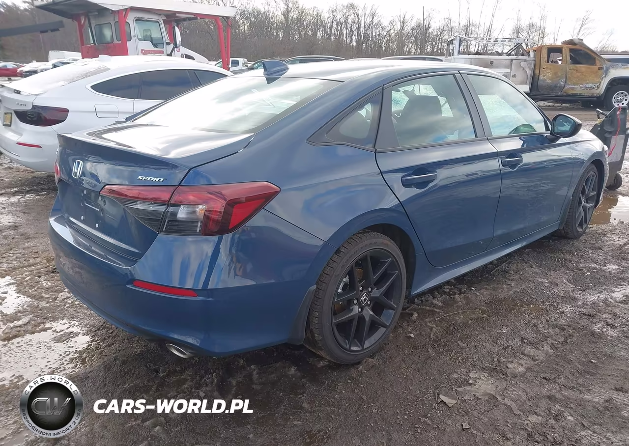 2025 Honda Civic Sport VIN:2HGFE2F55SH575270 - 4