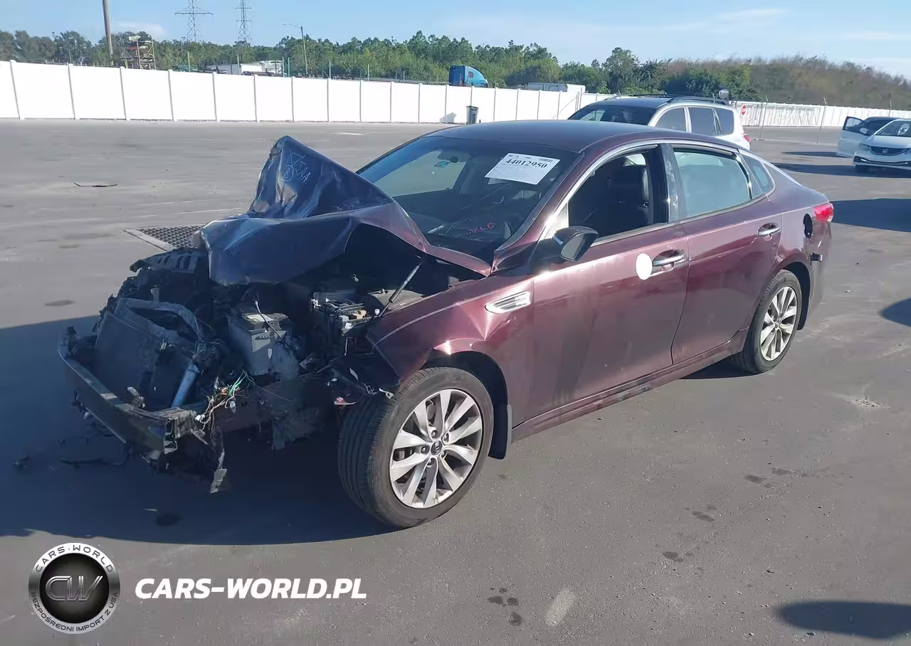 2018 Kia Optima Ex VIN:5XXGU4L31JG185563 - 2