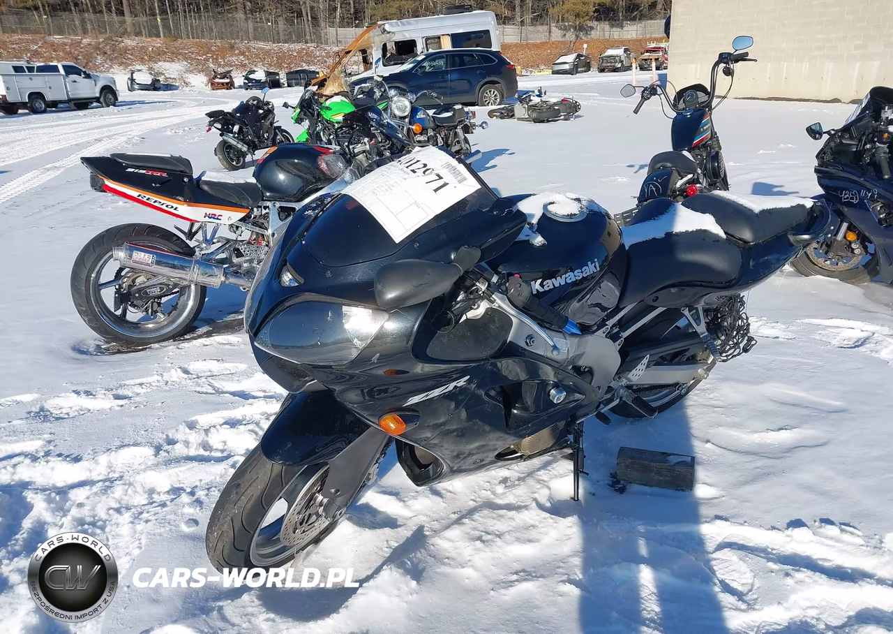 2007 Kawasaki Zx600 J1 VIN:JKAZX4J117A065357 - 2