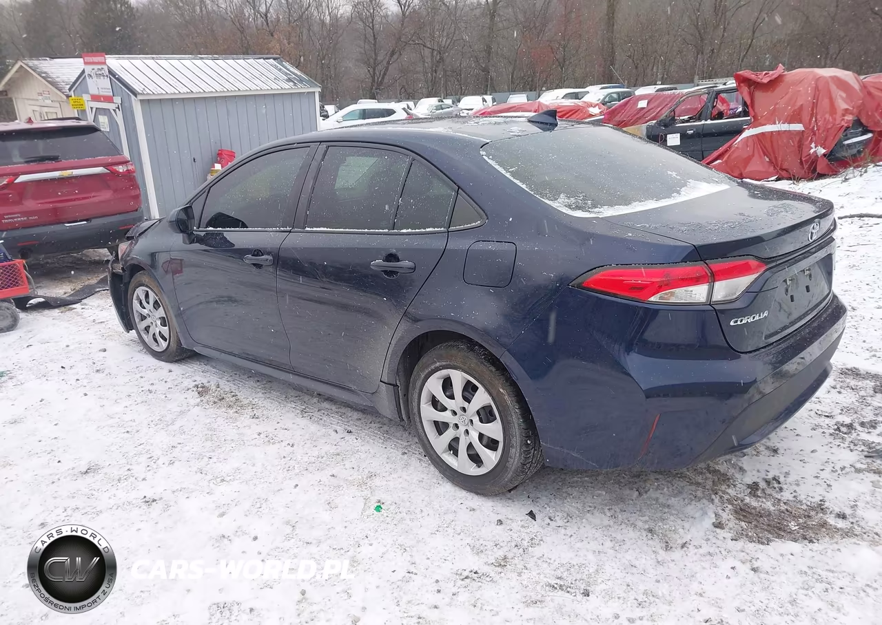 2022 Toyota Corolla Le VIN:5YFEPMAE2NP350424 - 3