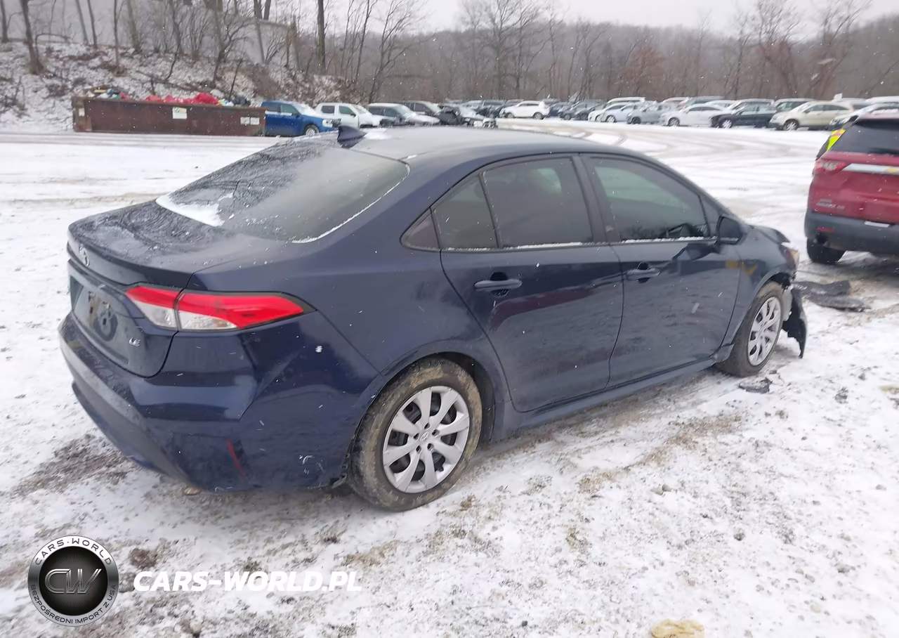 2022 Toyota Corolla Le VIN:5YFEPMAE2NP350424 - 4