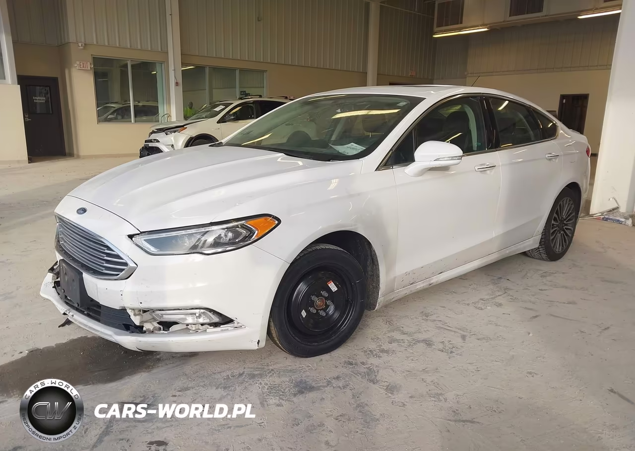 2018 Ford Fusion Titanium VIN:3FA6P0D90JR138515 - 2