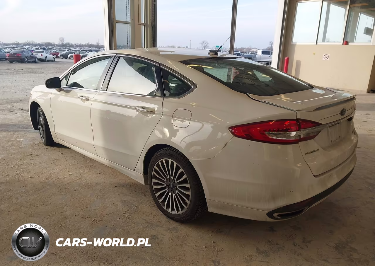 2018 Ford Fusion Titanium VIN:3FA6P0D90JR138515 - 3