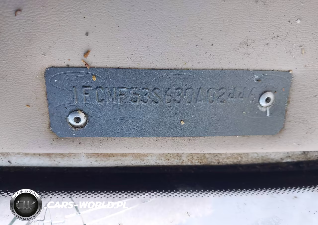 2003 Ford F550 Super Duty Stripped Chass VIN:1FCMF53S630A02446 - 9