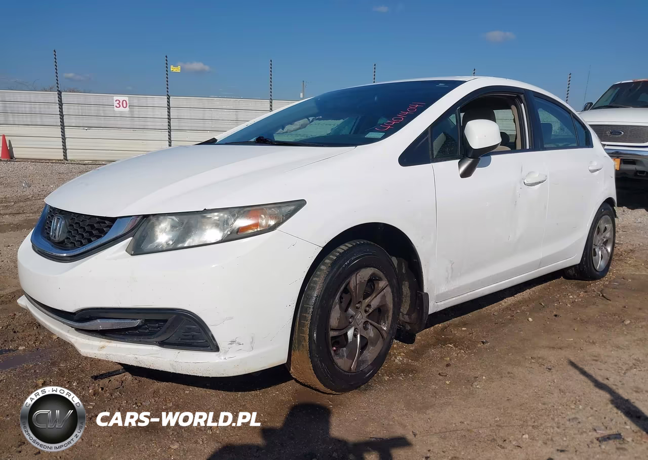 2013 Honda Civic Lx VIN:19XFB2F58DE035000 - 2