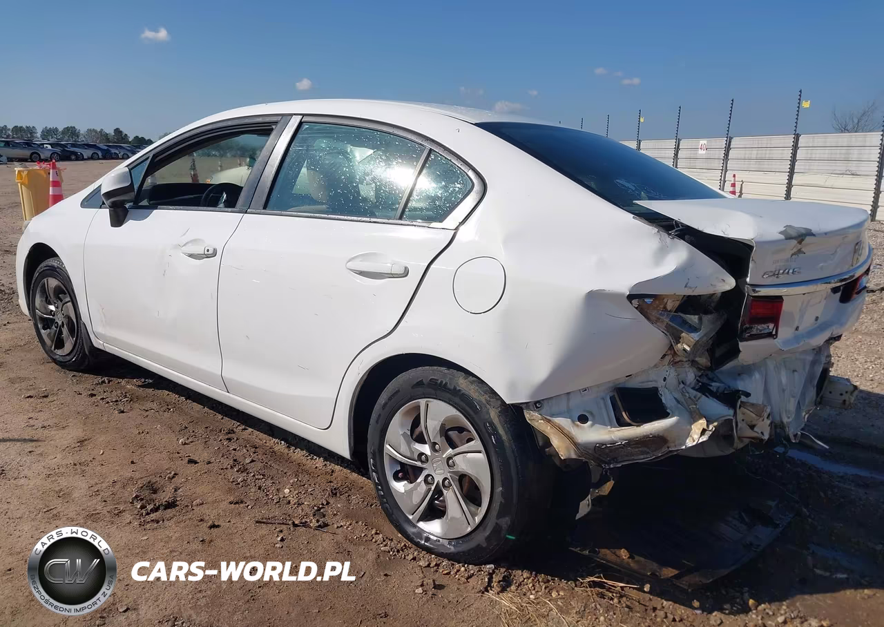 2013 Honda Civic Lx VIN:19XFB2F58DE035000 - 3