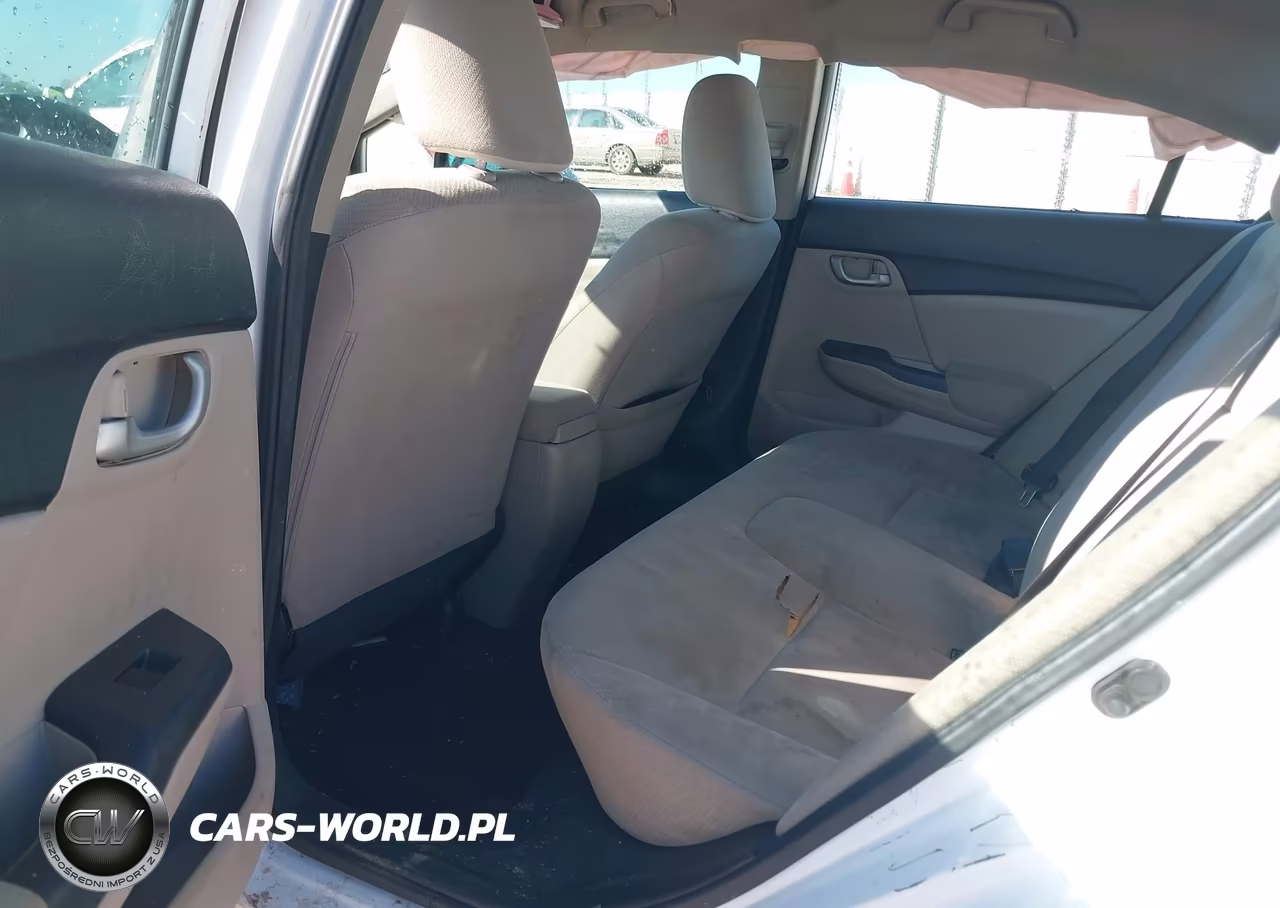 2013 Honda Civic Lx VIN:19XFB2F58DE035000 - 8