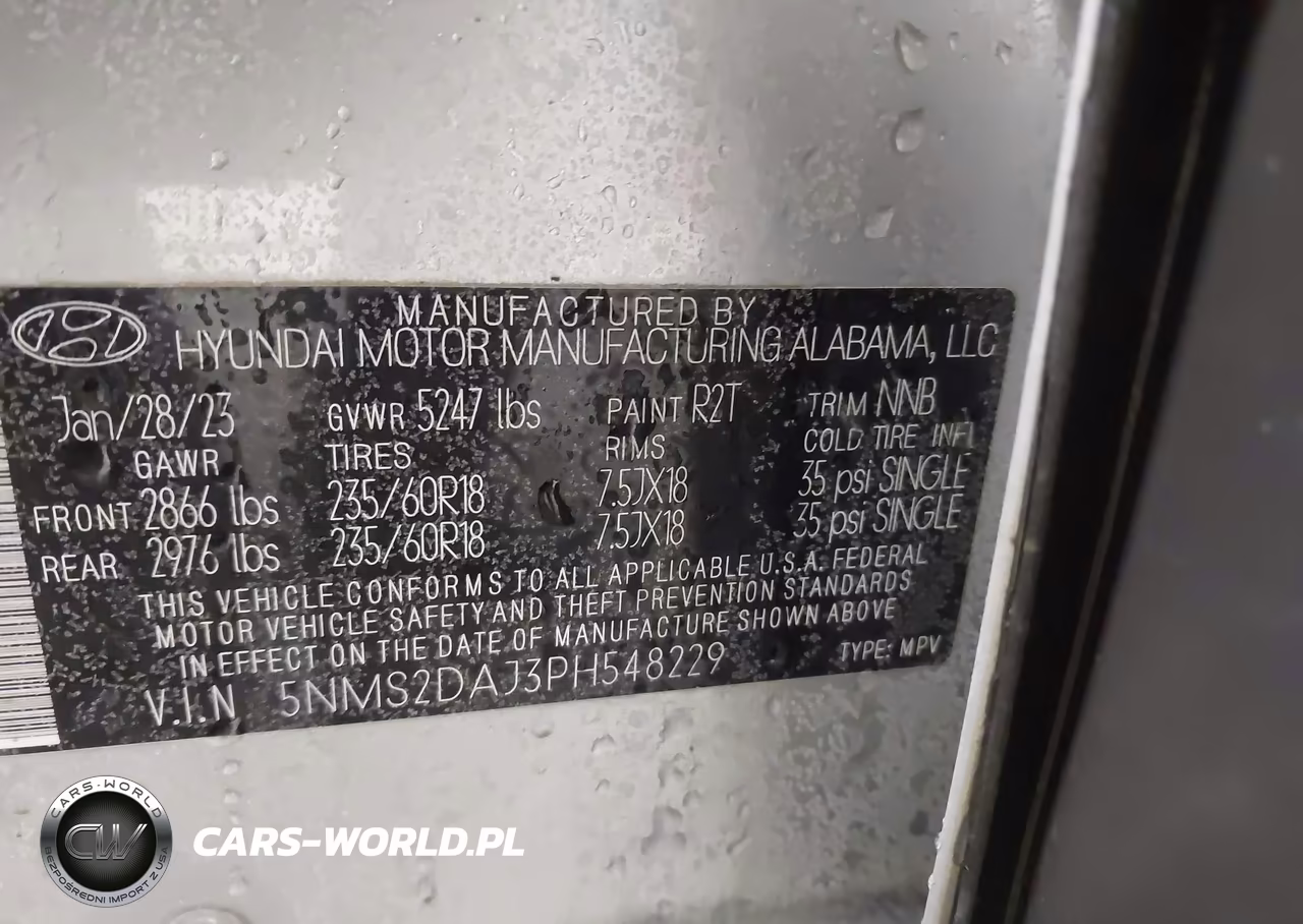 2023 Hyundai Santa Fe Sel VIN:5NMS2DAJ3PH548229 - 9