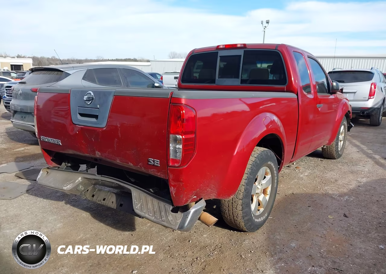 2009 Nissan Frontier Se VIN:1N6AD06U19C400922 - 4