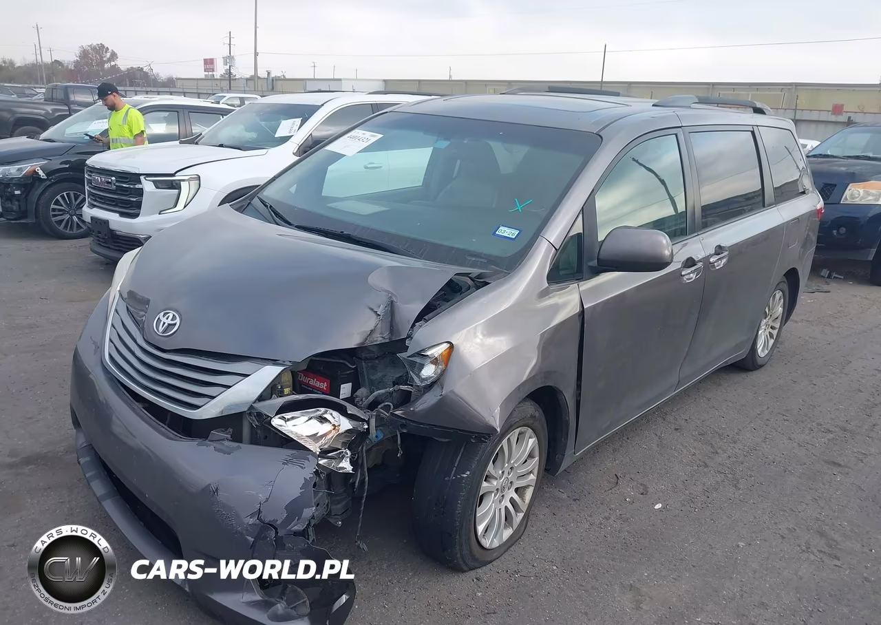 2015 Toyota Sienna Xle 8 Passenger VIN:5TDYK3DC4FS598859 - 2