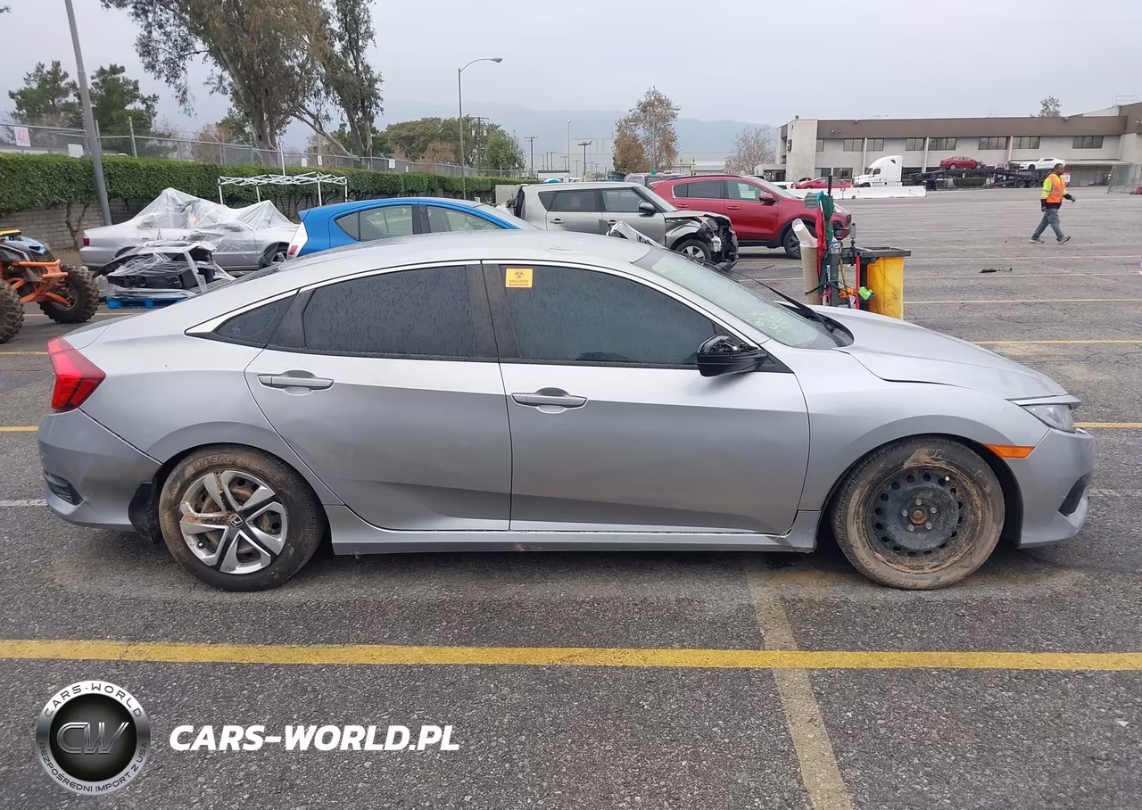2018 Honda Civic Lx VIN:19XFC2F5XJE010642 - 13