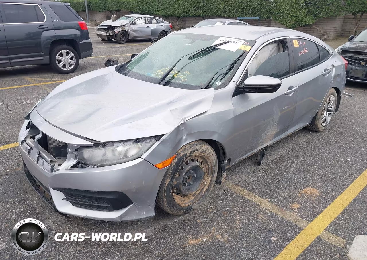2018 Honda Civic Lx VIN:19XFC2F5XJE010642 - 2