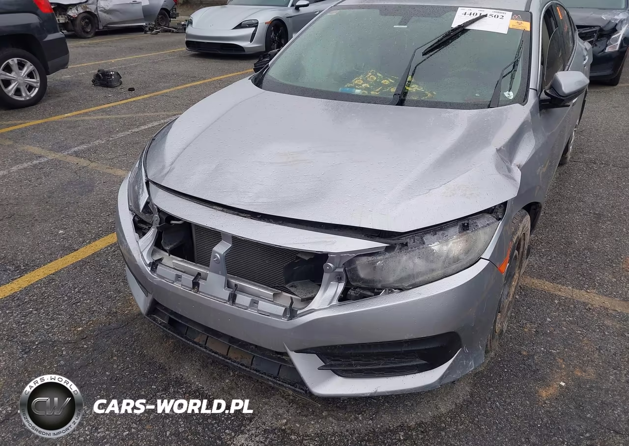 2018 Honda Civic Lx VIN:19XFC2F5XJE010642 - 6
