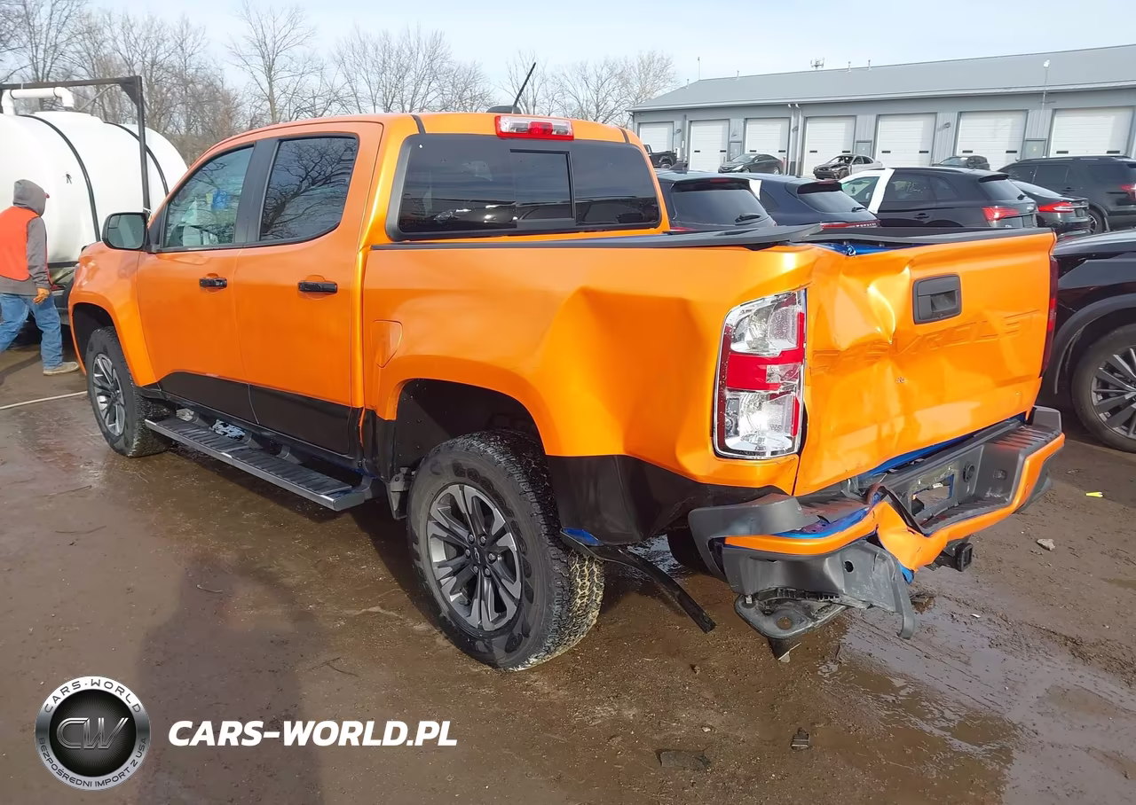 2022 Chevrolet Colorado 2Wd Short Box Z71 VIN:1GCGSDEN9N1150288 - 3