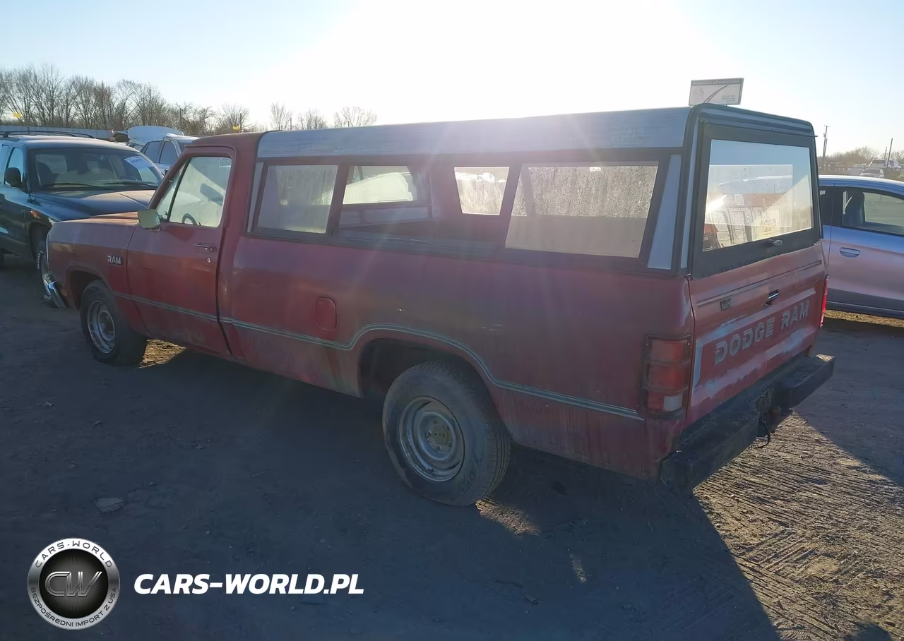 1990 Dodge D-Series D150S VIN:1B7GE06Y3LS657431 - 3
