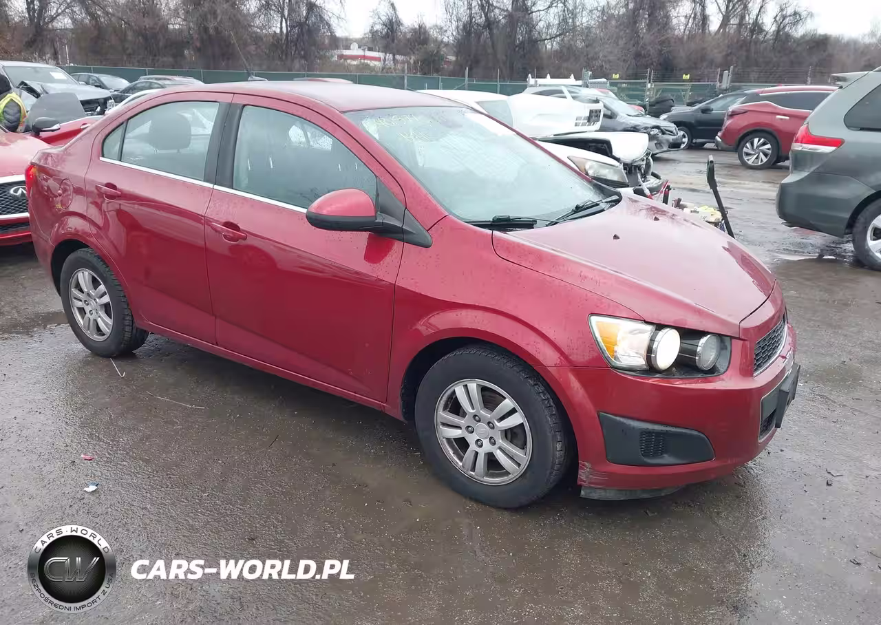 2013 Chevrolet Sonic Lt Manual