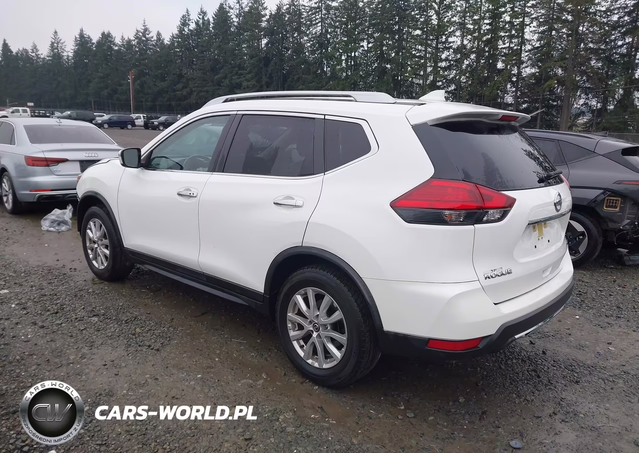 2017 Nissan Rogue Sv VIN:JN8AT2MT2HW151625 - 3