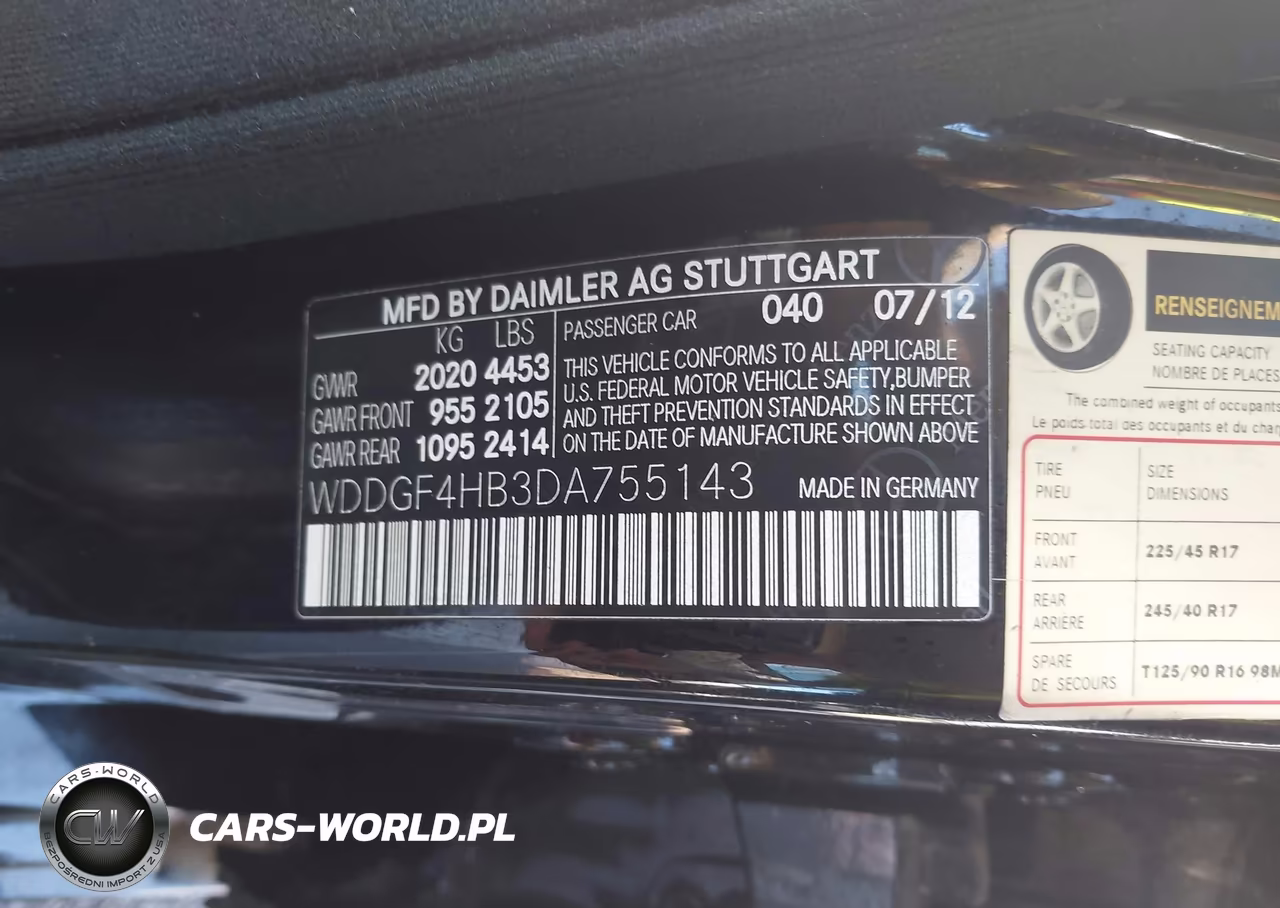 2013 Mercedes-Benz C 250 Sport VIN:WDDGF4HB3DA755143 - 9