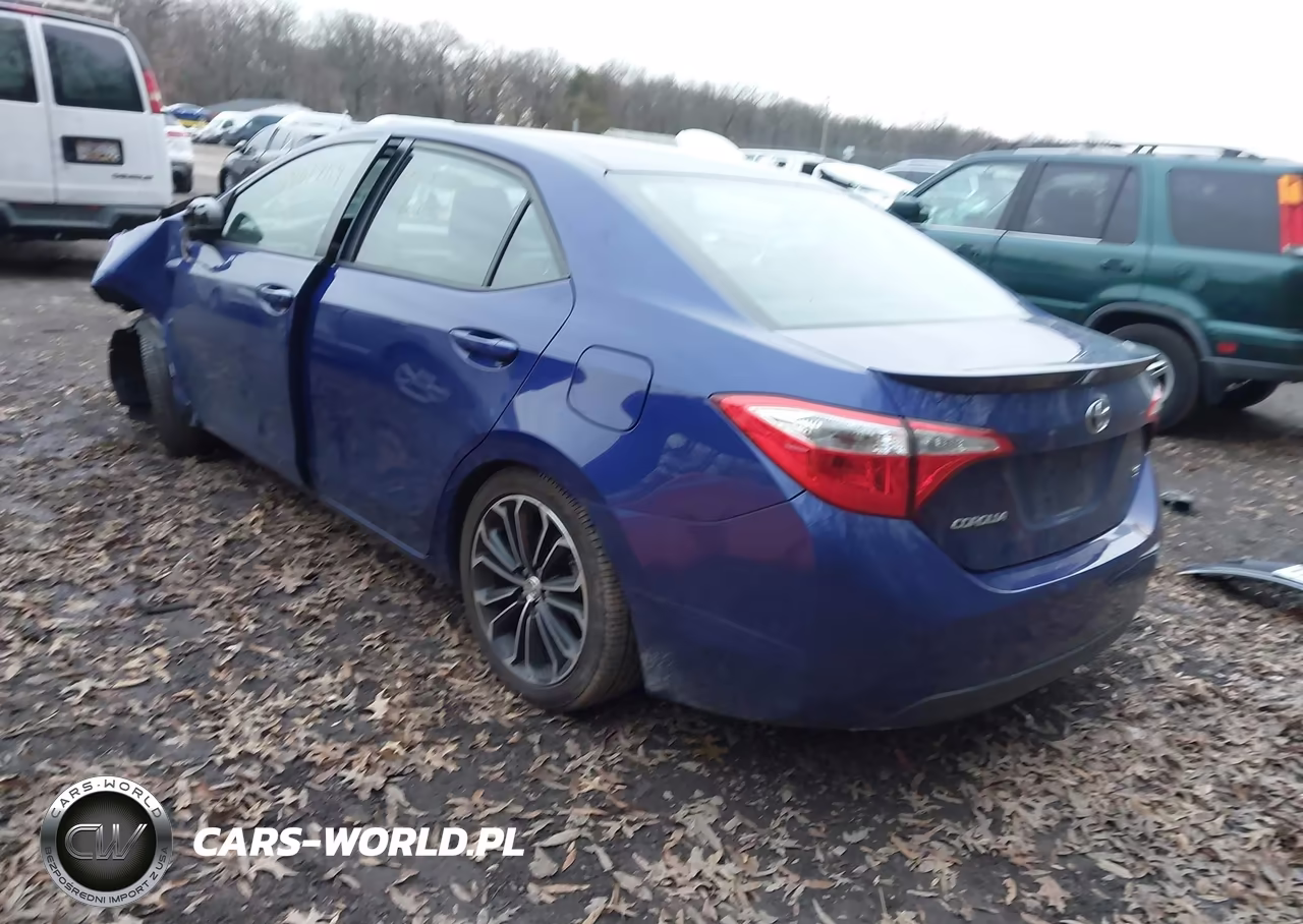2015 Toyota Corolla S Plus VIN:2T1BURHE9FC309711 - 3