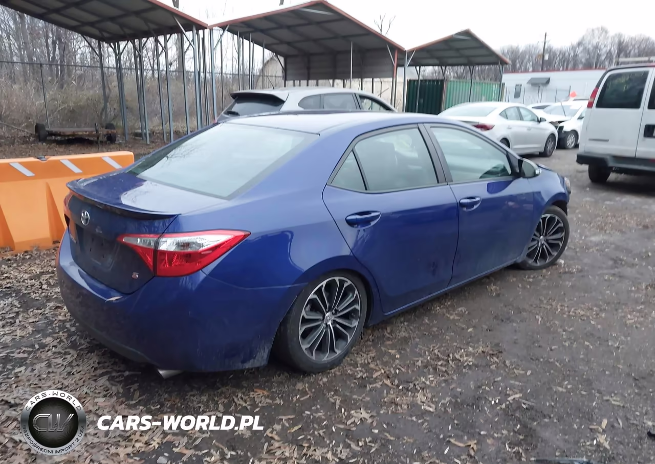 2015 Toyota Corolla S Plus VIN:2T1BURHE9FC309711 - 4