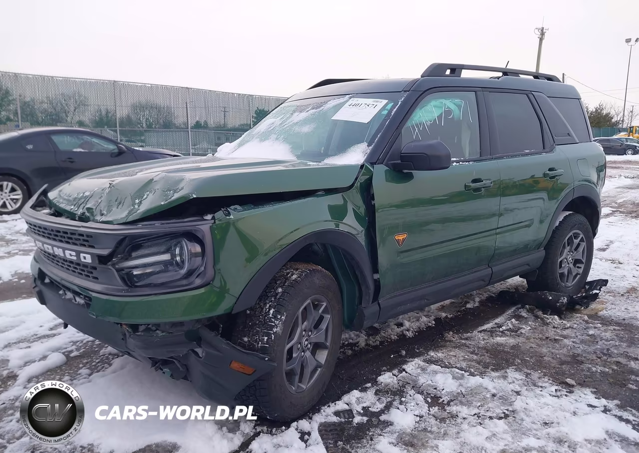 2024 Ford Bronco Sport Badlands VIN:3FMCR9D97RRE99114 - 2