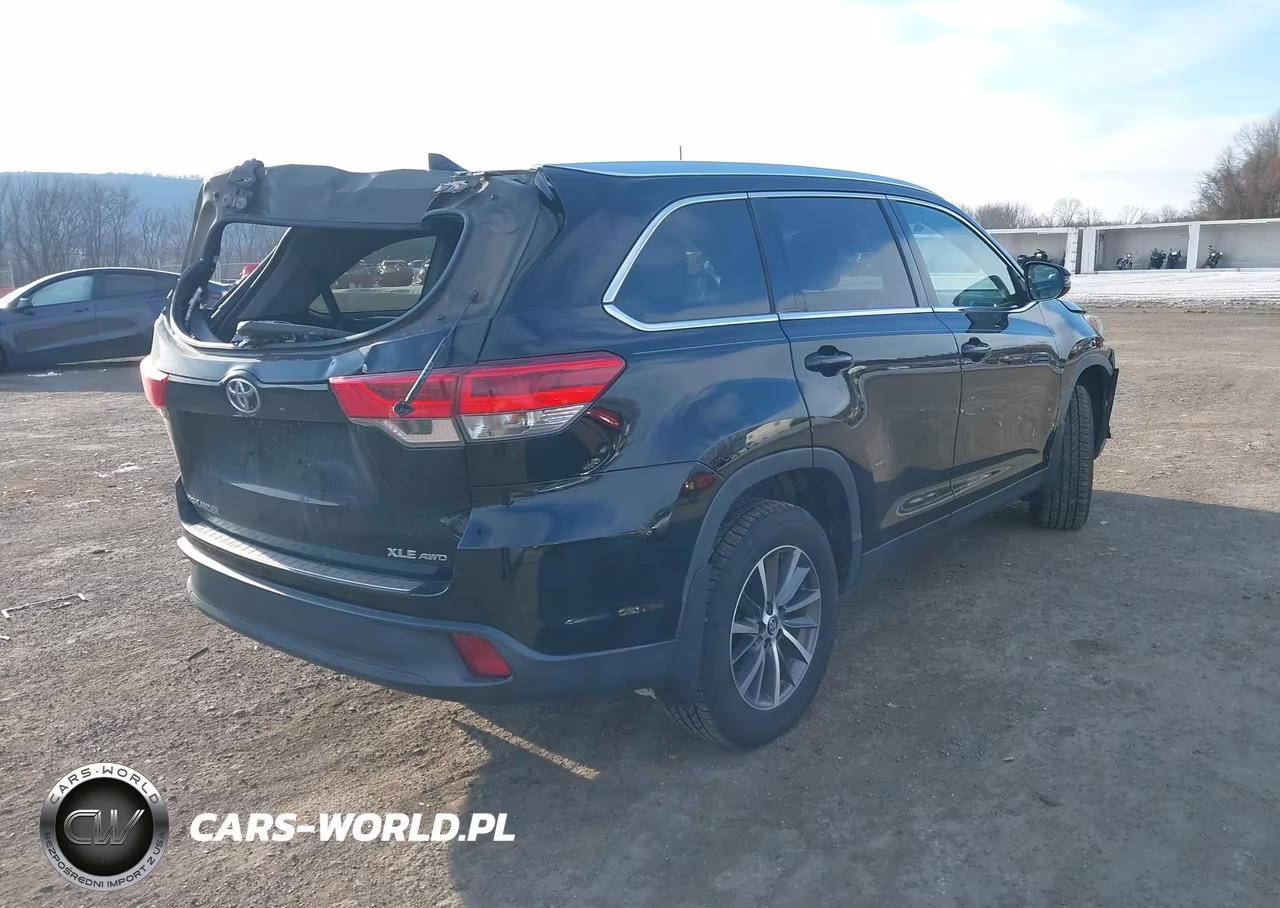 2019 Toyota Highlander Xle VIN:5TDJZRFH1KS589443 - 4