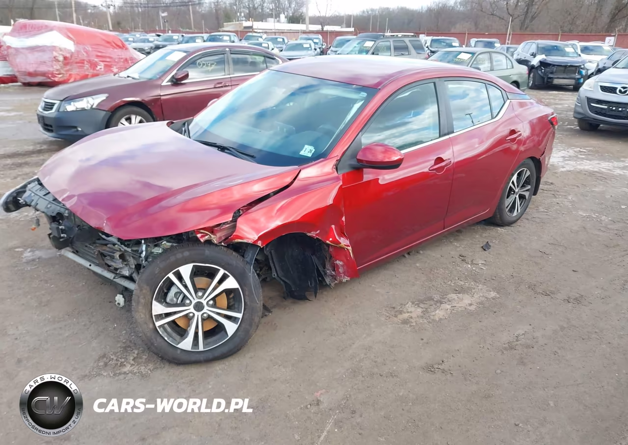 2021 Nissan Sentra Sv Xtronic Cvt VIN:3N1AB8CV0MY207510 - 2