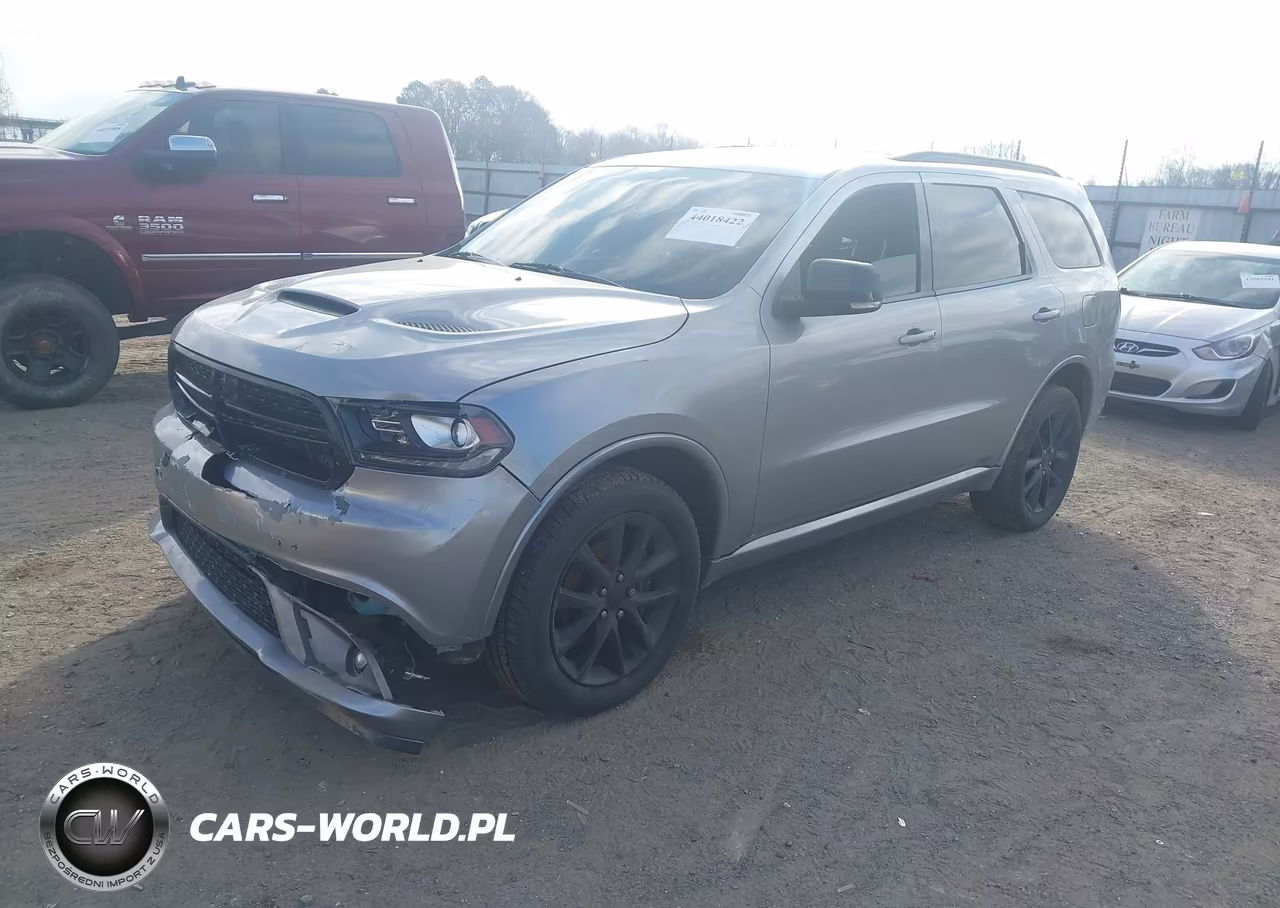 2018 Dodge Durango Gt Awd VIN:1C4RDJDG8JC279772 - 2