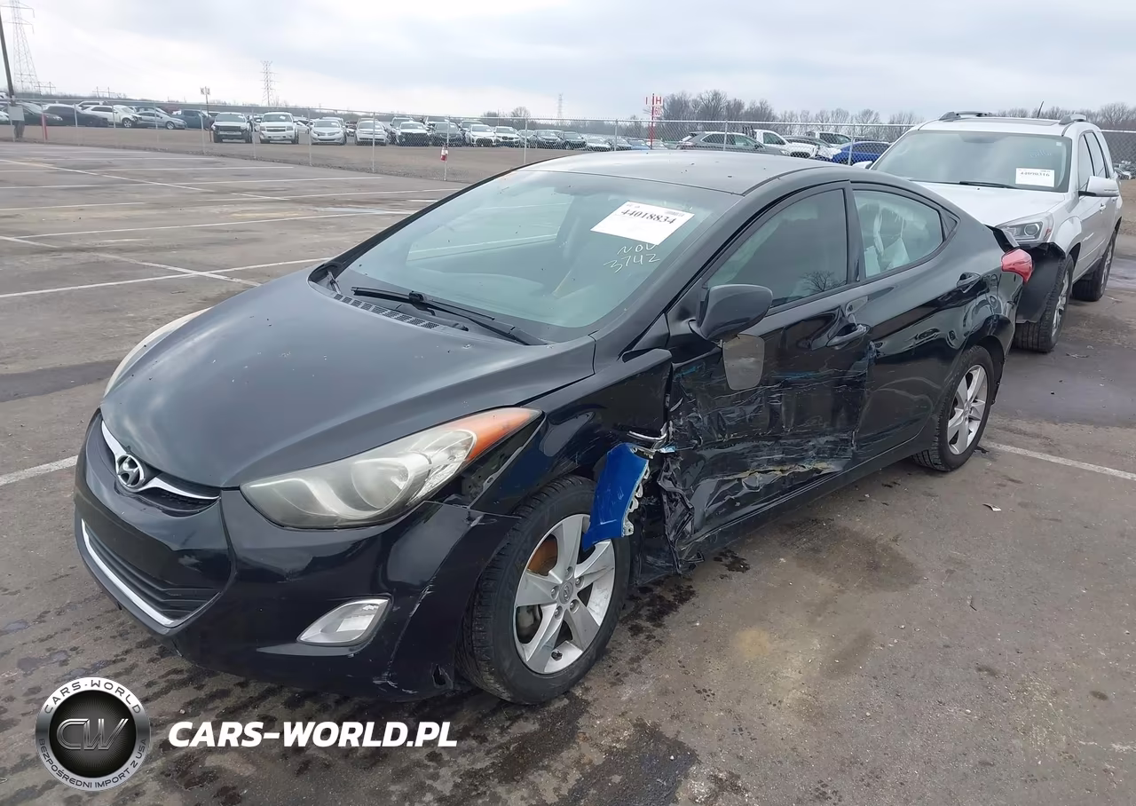 2013 Hyundai Elantra Gls-Limited VIN:5NPDH4AE2DH193742 - 2