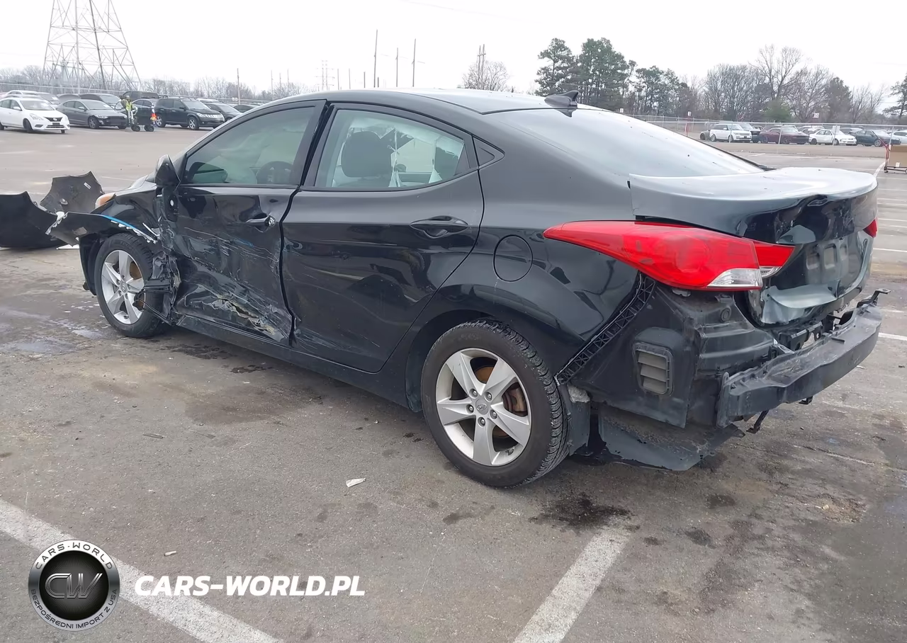 2013 Hyundai Elantra Gls-Limited VIN:5NPDH4AE2DH193742 - 3