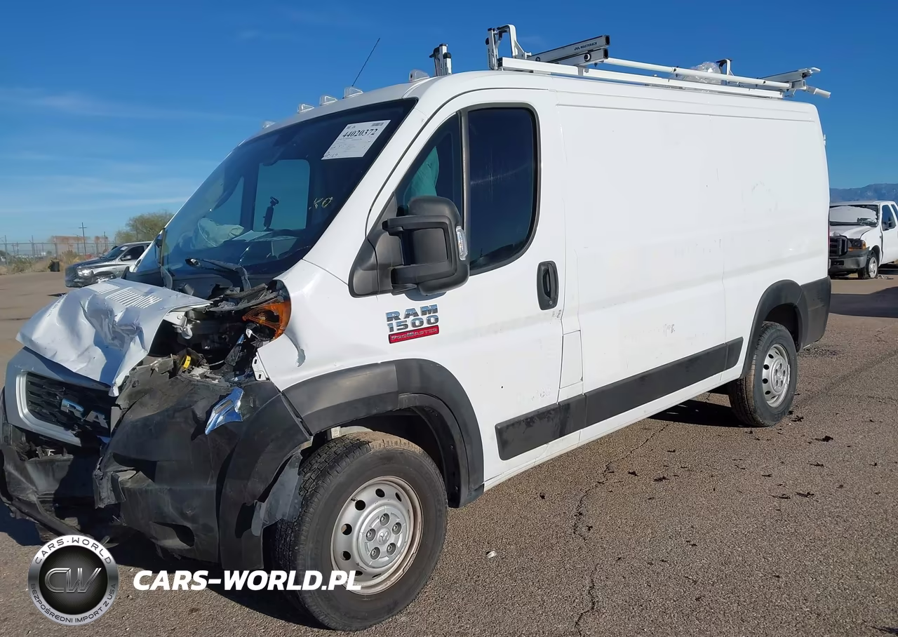2019 Ram Promaster 1500 Low Roof 136 Wb VIN:3C6TRVAG2KE532654 - 2