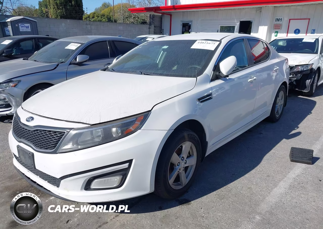 2015 Kia Optima Lx VIN:KNAGM4A73F5602566 - 2