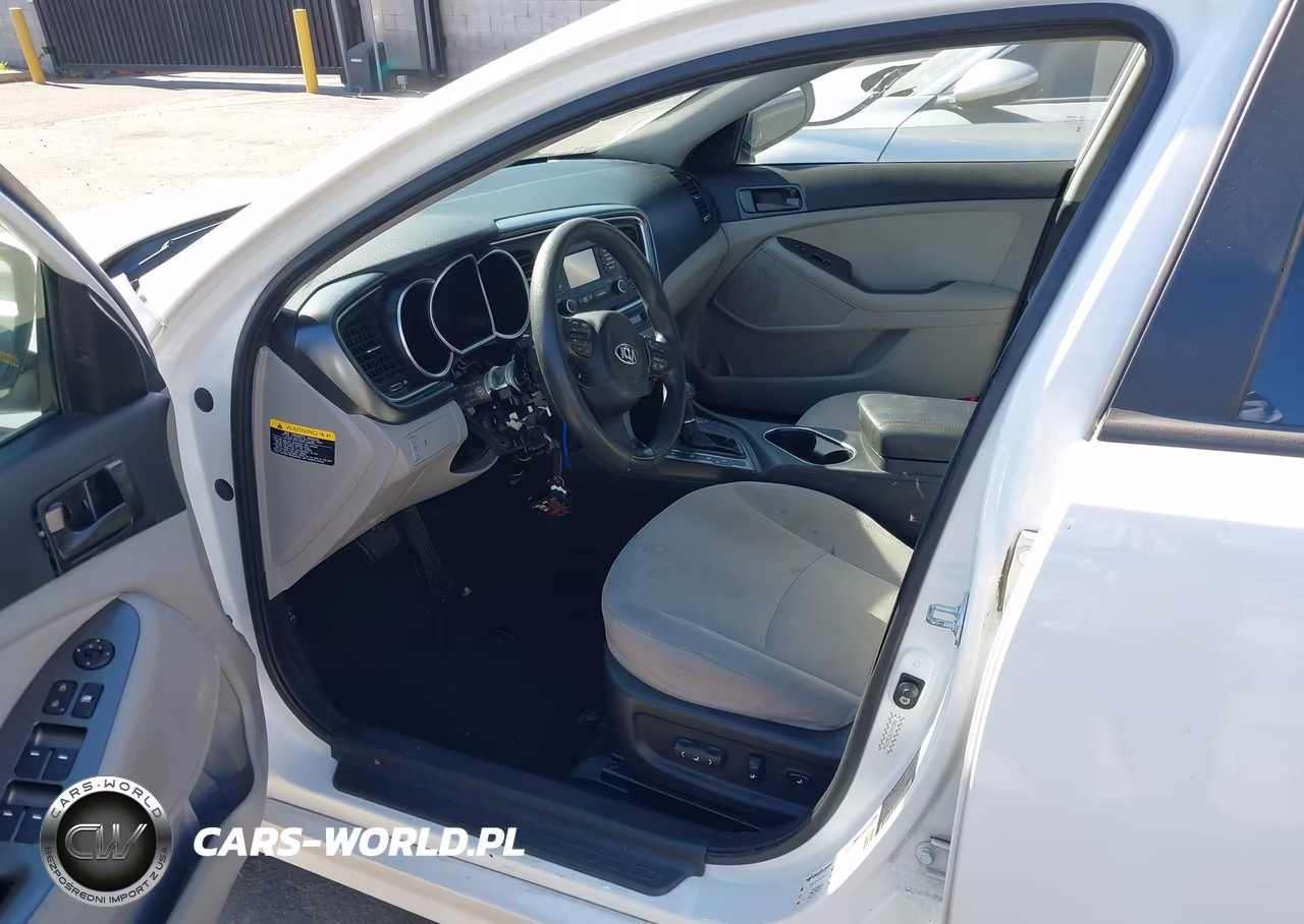 2015 Kia Optima Lx VIN:KNAGM4A73F5602566 - 5