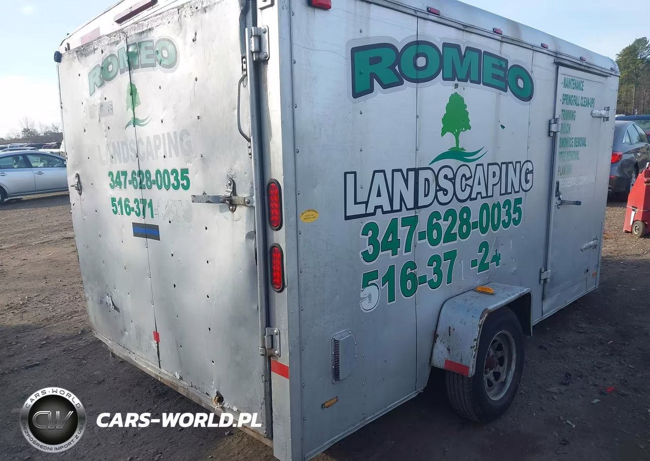 2021 Land And Sea Trailer Shop Trailer 0022500 VIN:1L9BU1216LC449784 - 4