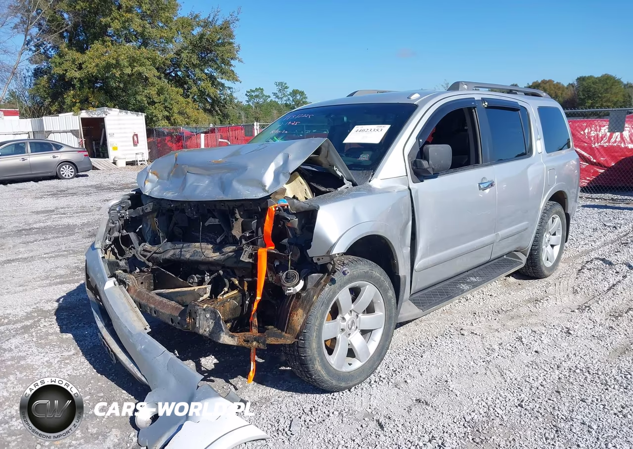 2015 Nissan Armada Sv VIN:5N1AA0ND1FN614768 - 2