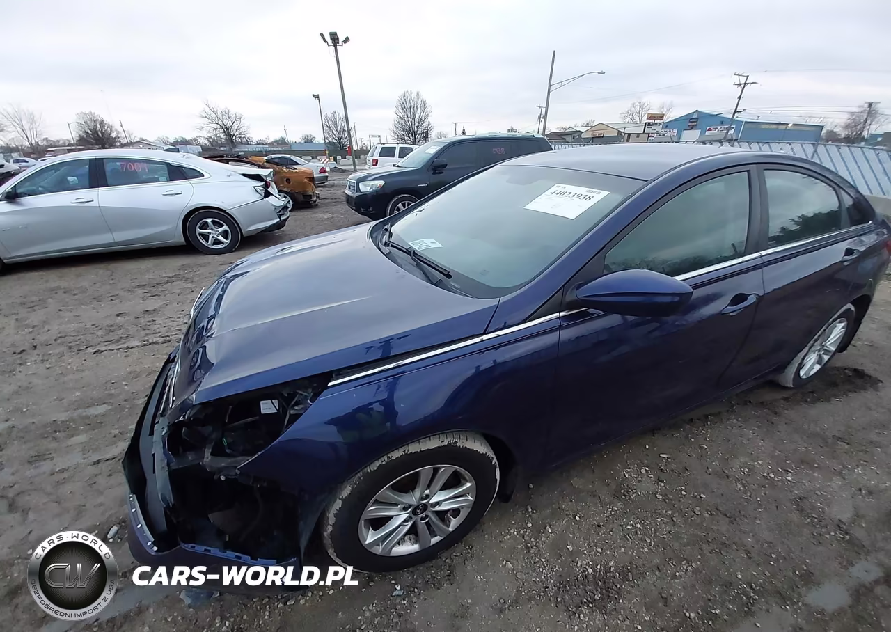 2013 Hyundai Sonata Gls VIN:5NPEB4AC3DH720675 - 2
