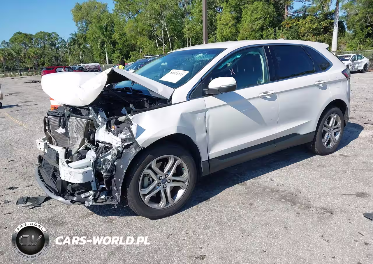 2016 Ford Edge Titanium VIN:2FMPK4K91GBB43734 - 2