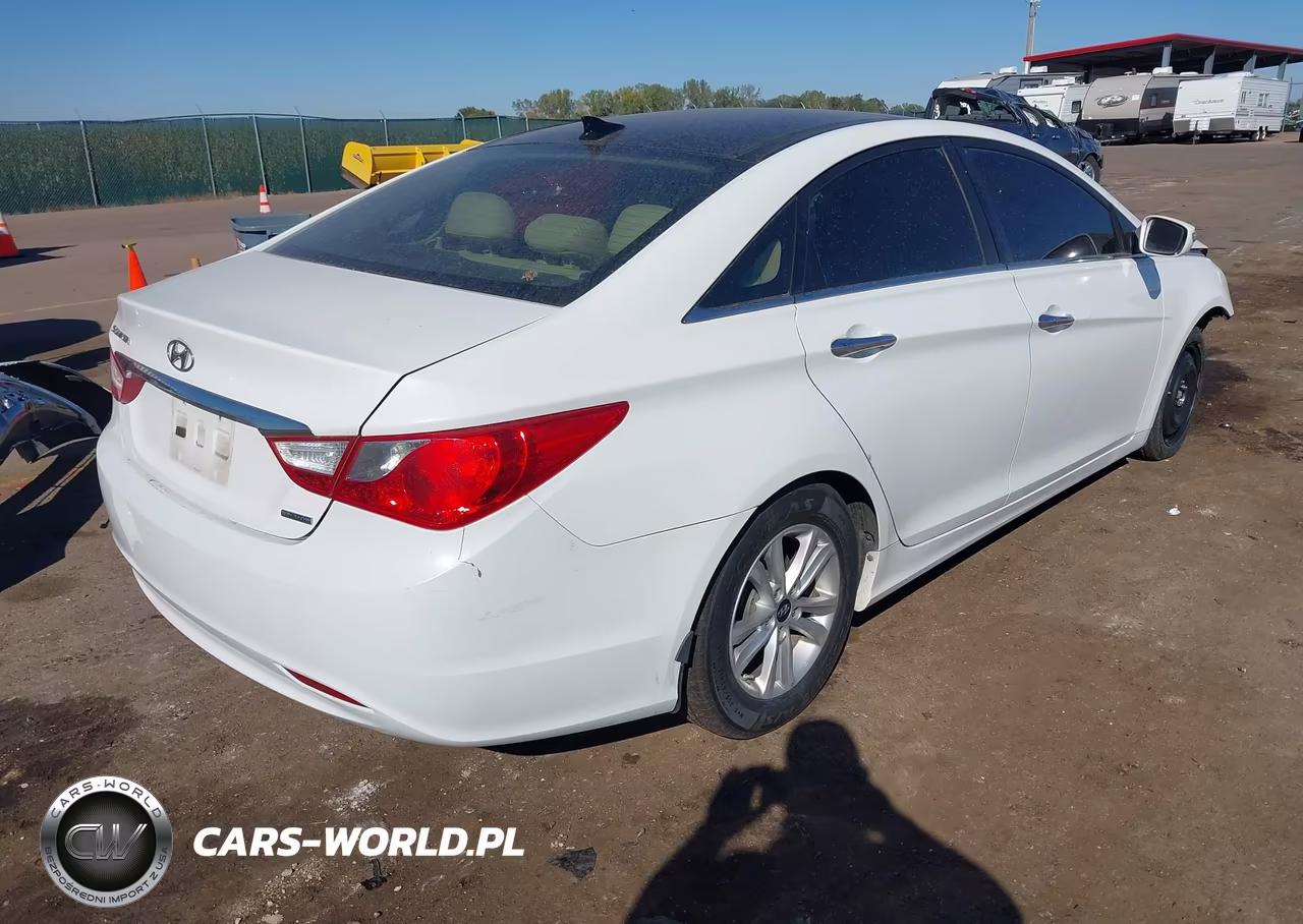 2012 Hyundai Sonata Limited VIN:5NPEC4ACXCH449397 - 4