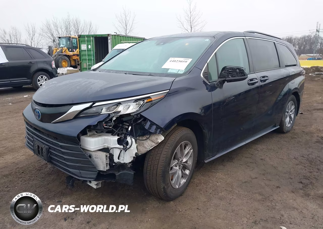 2022 Toyota Sienna Le VIN:5TDKSKFC9NS064154 - 2