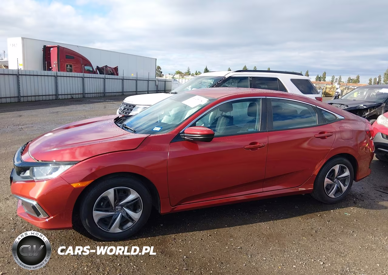 2021 Honda Civic Lx VIN:2HGFC2F69MH558411 - 14