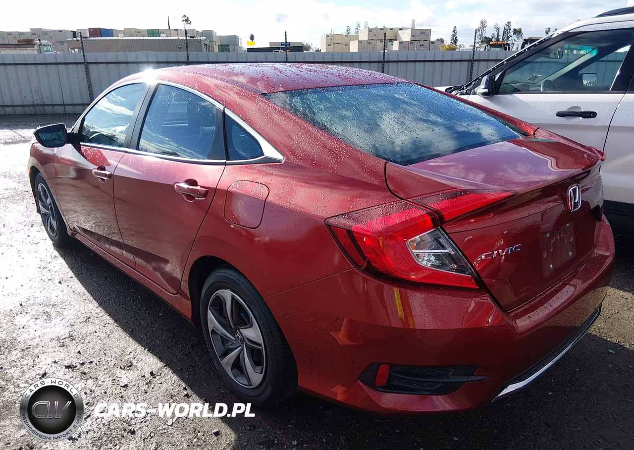 2021 Honda Civic Lx VIN:2HGFC2F69MH558411 - 3
