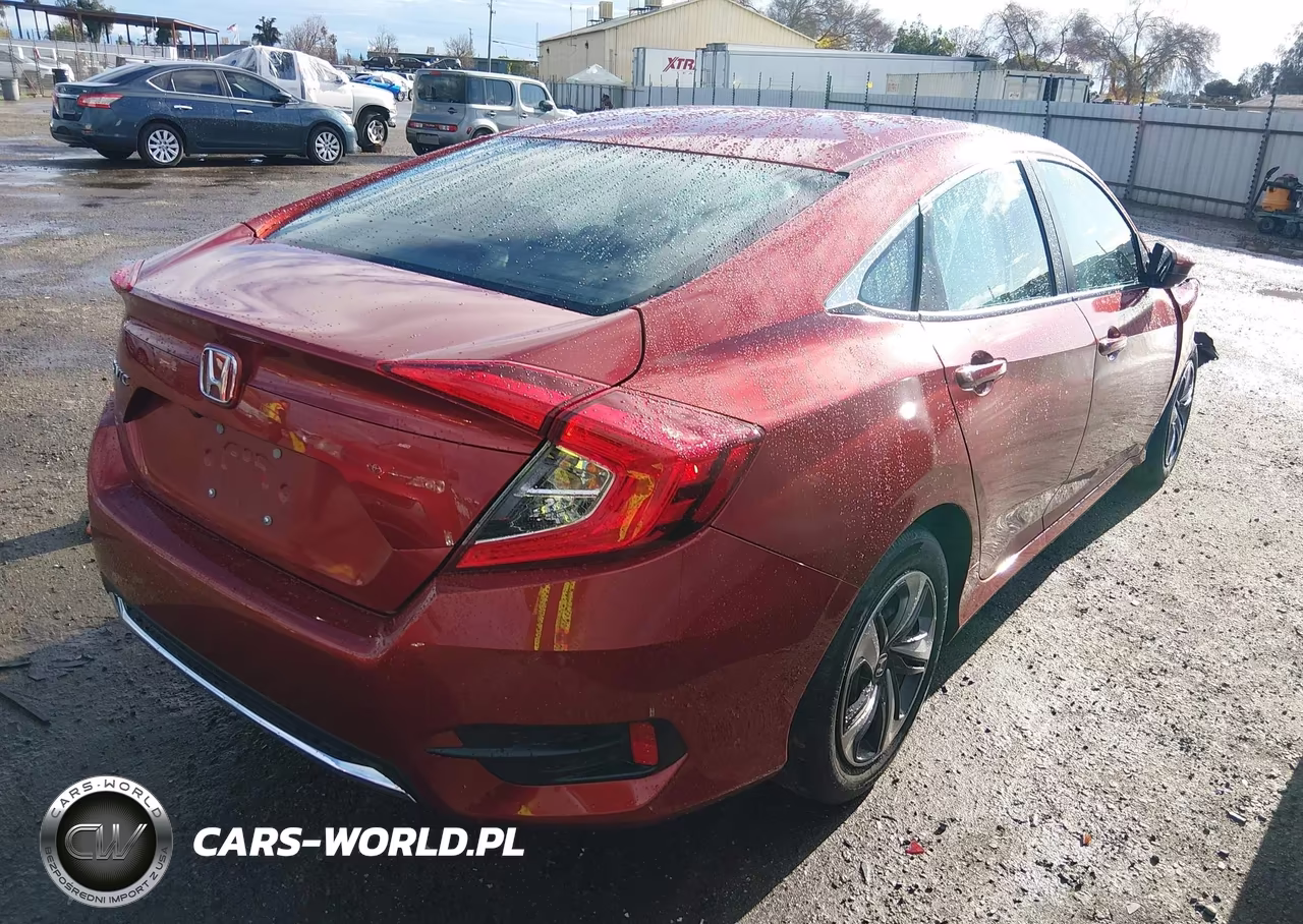 2021 Honda Civic Lx VIN:2HGFC2F69MH558411 - 4