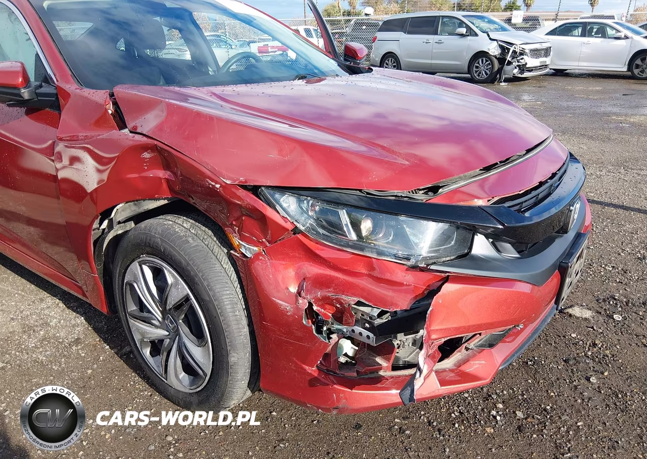 2021 Honda Civic Lx VIN:2HGFC2F69MH558411 - 6