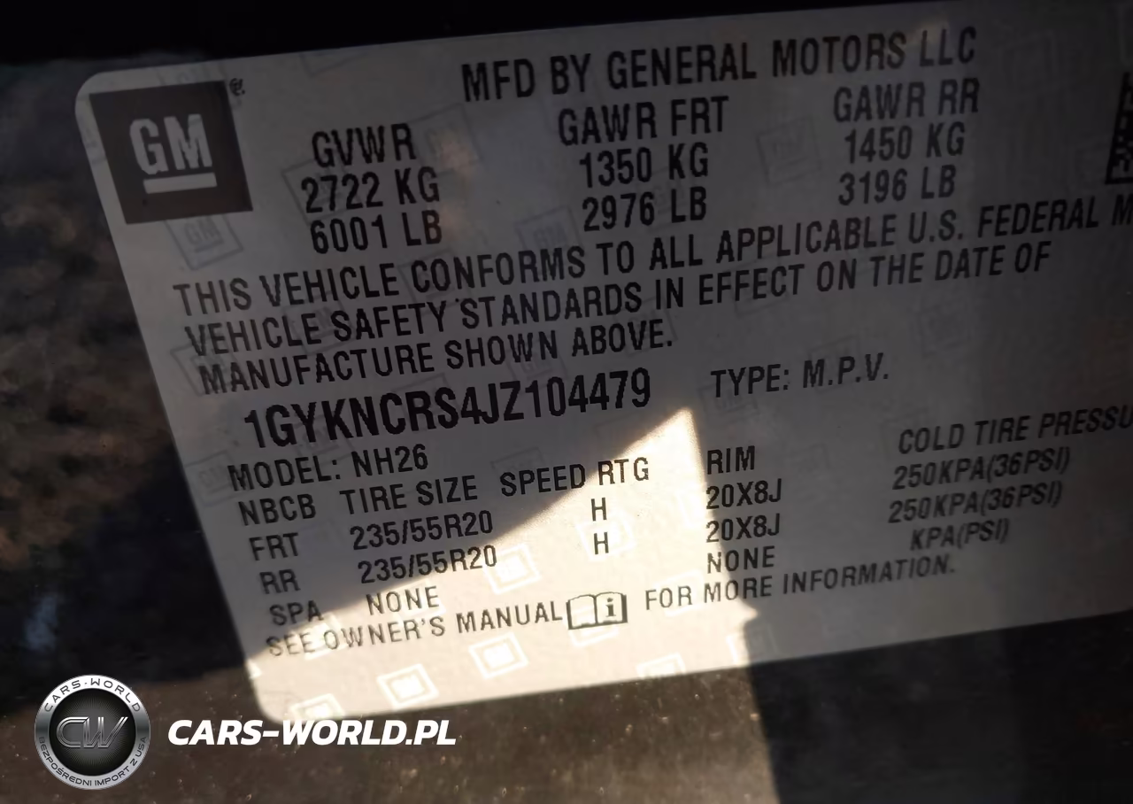 2018 Cadillac Xt5 Luxury VIN:1GYKNCRS4JZ104479 - 9